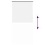 vidaXL Store enrouleur occultant largeur du tissu 65 7 cm polyester