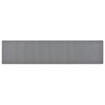 vidaXL Tapis de couloir Gris foncé 50x250 cm