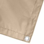vidaXL Écran de balcon 100 x 500 cm Tissu Oxford Rectangulaire Beige