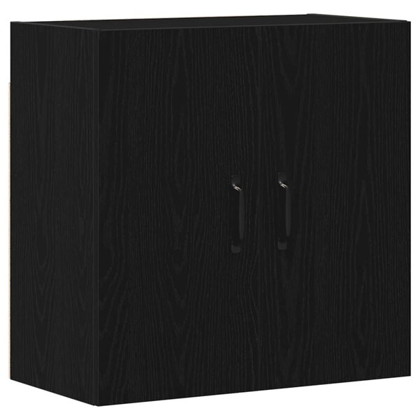 vidaXL Armoire murale en chêne noir 60 x 31 x 60 cm Bois d'ingénierie