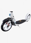 Trottinette  White Deluxe - suspension avant systeme cadenas integre - Grip Vibram