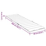 vidaXL Coussin de chaise longue bleu marine tissu oxford