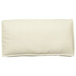 vidaXL Set de coussins de palette 3 Pièces Crème 120 x 60 x 12 cm