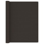 vidaXL Tapis de tente 250x300 cm Marron