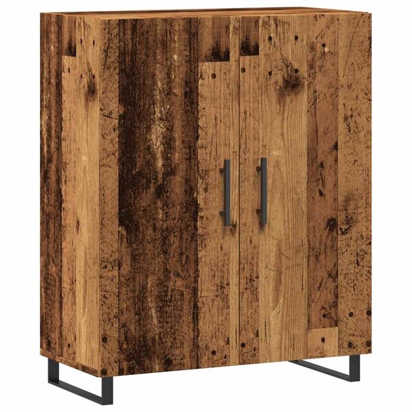 vidaXL Buffet vieux bois 69 5x34x90 cm bois d'ingénierie