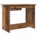 vidaXL Bureau Bois ancien 100 x 50 x 76 cm Bois d'ingénierie
