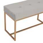 Banc banquette 80 cm gris velours 02_0010752