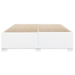 vidaXL Cadre de lit sans matelas blanc 180x200 cm similicuir