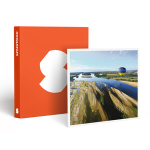 SMARTBOX - Coffret Cadeau Vol en montgolfière au-dessus des châteaux de la Loire avec repas 3 plats pour 2 personnes - Sport & Aventure