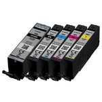 Canon pack de 5 cartouches pgi-580/cli-581 pgbk/bk/c/m/y - noir + couleur