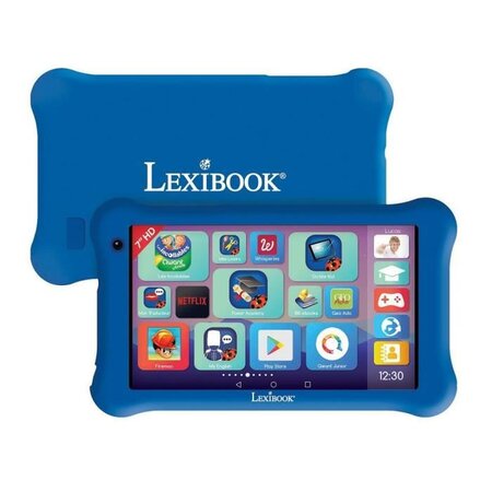 LEXIBOOK - LexiTab  Master 7 - Contenu éducatif, interface personnalisée et housse de protection (version FR)