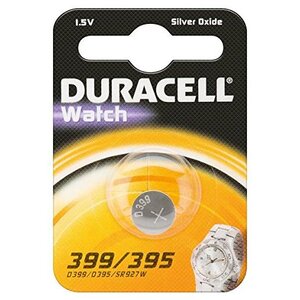 Blister de 1 Pile oxyde argent spéciale montres 'Watch' 399/395 SR57 DURACELL
