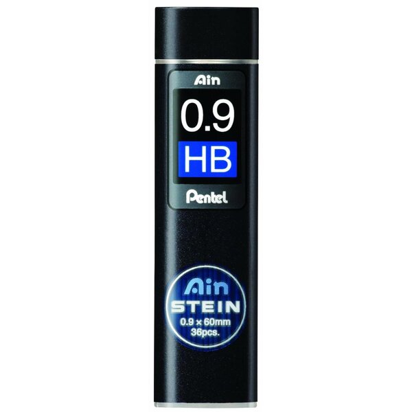 Etui de 36 mines 0 9 mm ain stein c279 dureté hb x 12 pentel