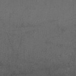 vidaXL Canapé à 3 places Gris foncé 180 cm Tissu microfibre