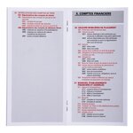 Plan Comptable Général Avec Couverture Plastique 17 5x9cm - X 5 - Exacompta