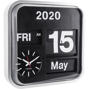 Horloge vintage big flip 43 cm