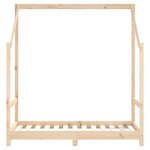 vidaXL Cadre de lit pour enfant 2x(70x140) cm bois de pin massif