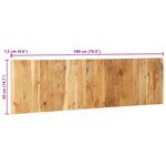 vidaXL Tête de lit 180 cm bois massif d'acacia