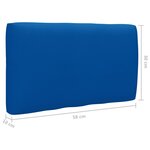 vidaXL Salon de jardin palette 6 Pièces Pin imprégné de marron miel