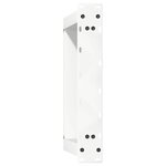 vidaXL Pieds de table basse en U  2 pièces  blanc  50 x (42-43) cm  acier