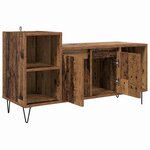 vidaXL Meuble TV Bois Ancien 100 x 35 x 55 cm Bois d'ingénierie