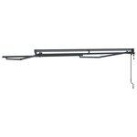 vidaXL Cadre de auvent Anthracite 3 x 2 5 m