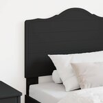 vidaXL Tête de lit Chêne noir 90 cm Bois d'ingénierie