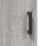 vidaXL Buffet haut sonoma gris 69 5x31x115 cm bois d'ingénierie