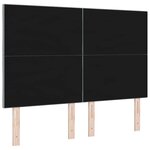 vidaXL Tête de lit style blocs diamant en tissu gris clair 140 cm