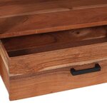 vidaXL Meubles et étagères de rangement pour médias avec tiroir Marron