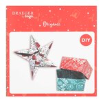 100 Papiers Origami - Féérie De Noël - Draeger paris