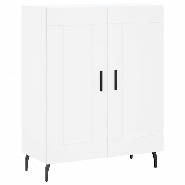 vidaXL Buffet blanc 69 5x34x90 cm bois d'ingénierie