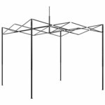 vidaXL Serre avec toit Vert 290 x 290 x 315 cm Acier