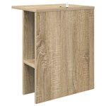 vidaXL Table basse 2 Pièces Chêne Sonoma 40 x 30 x 49 cm