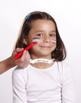 Crayons de maquillage enfant 6 sticks couleurs sport