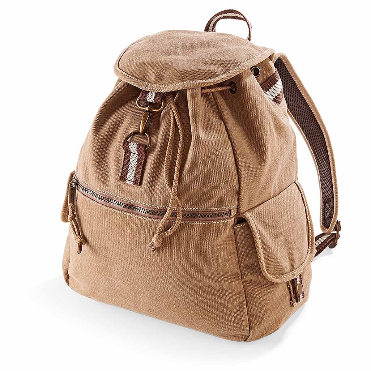Sac a dos toile vintage sale
