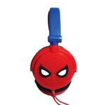 LEXIBOOK - SPIDER-MAN - Casque Audio Stéréo, Puissance sonore Limitée, Pliable et Ajustable