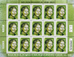 Timbre - Nelson Mandela (1918-2013) - Lettre internationale