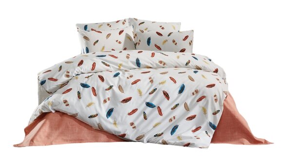 Parure de lit SHEET 140 x 200 cm - Blanc