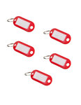 THIRARD - Lot de 5 portes-étiquettes  rouge  50x20mm - THIRARD