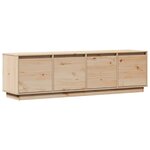 vidaXL Meuble TV 156x37x45 cm Bois de pin massif