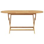 vidaXL Ensemble de salle à manger pour jardin 7 Pièces Marron