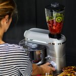 Kitchen Move - Robot patissier hachoir blender multifonction BAT-1518BM - 1500W - Bol 5.5L - VIPER PRO - Gris acier