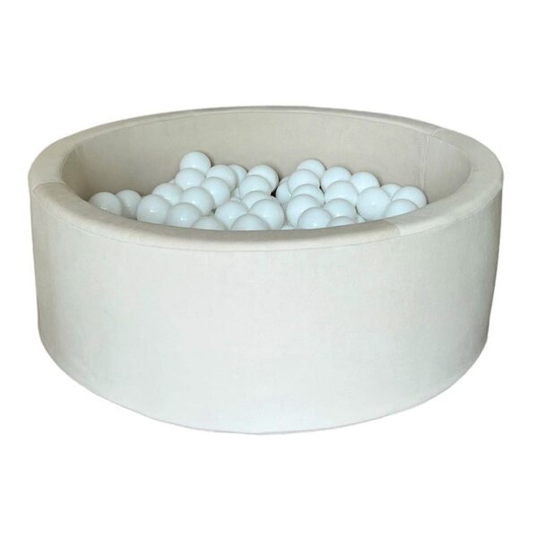 Piscine à balles Trinity 90 cm crème + 150 balles