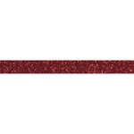 Ruban adhésif pailleté Rouge classique 1 5 cm x 5m