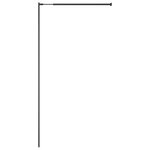 vidaXL Écran de douche Verre trempé transparent 100x195 cm