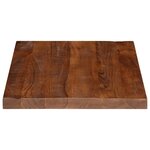 vidaXL Dessus de table 90x60x2 5 cm rectangulaire bois massif récupéré