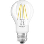 Osram ampoule star+ led standard clair filament glow dim 4 5w=40 e27