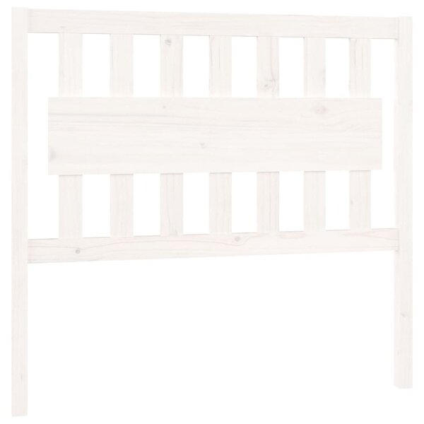 vidaXL Tête de lit blanc 105 5x4x100 cm bois massif de pin