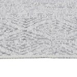 vidaXL Tapis Gris clair 100x300 cm Coton